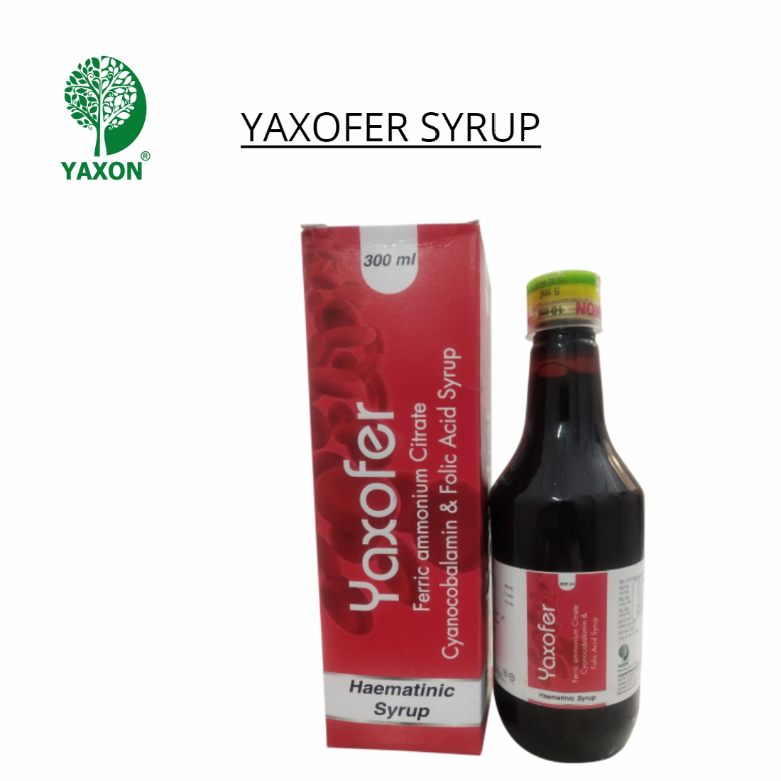 YAXON YAXOFER Hematinic Syrup 300ml